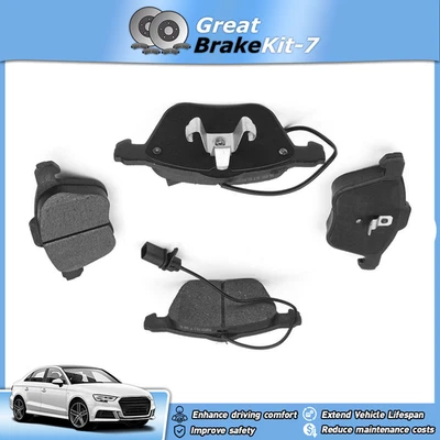 Front Disc Brake Pad Kit for 2002 2003 2004 2005 2007 2008 Seat Alhambra 2.8L - Изображение 1 из 4