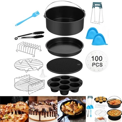 13x Air Fryer Grill Grate Accessories Stainless Steel Air Fryer 8"/20CM Air Fryer - Image 1 of 4