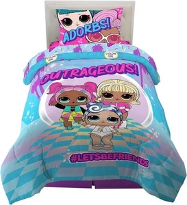 Franco Kids Bedding LOL Surprise Twin Size Sheet Set - Cinema Stars - Picture 1 of 3