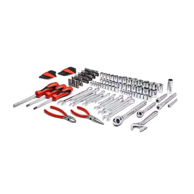 1/4 In. and 3/8 In. Drive 6-Point Standard Sae/Metric Mechanics Tool Set with Ca - Image 1 of 4