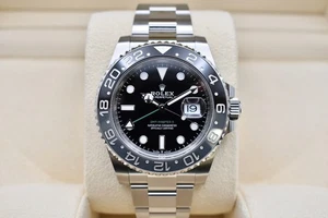 Rolex GMT Master 2 'Bruce Wayne' Stainless Steel Watch 126710GRNR | 2025 Unworn - Picture 1 of 14