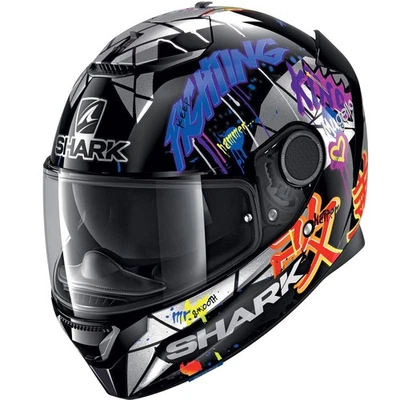 SHARK Spartan Carbon Lorenzo Catalunya Gr. L Motorradhelm Dekor NP 400,- - Bild 1 von 4