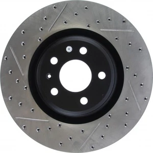 StopTech For Audi Q7 2017 Slotted & Drilled | Sport Brake Rotor - Picture 1 of 9