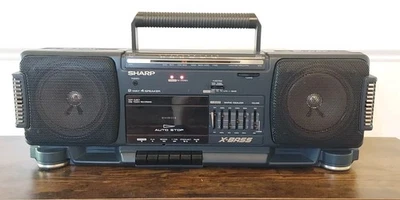 Radio Cassette Grabadora Estéreo Sharp GF-340 (GY) BoomBox | ¡Funciona muy bien! Foto 1 de 4