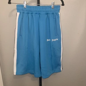 Palm Angels blaue Track Shorts Größe Small neu mit Etikett - Bild 1 von 9