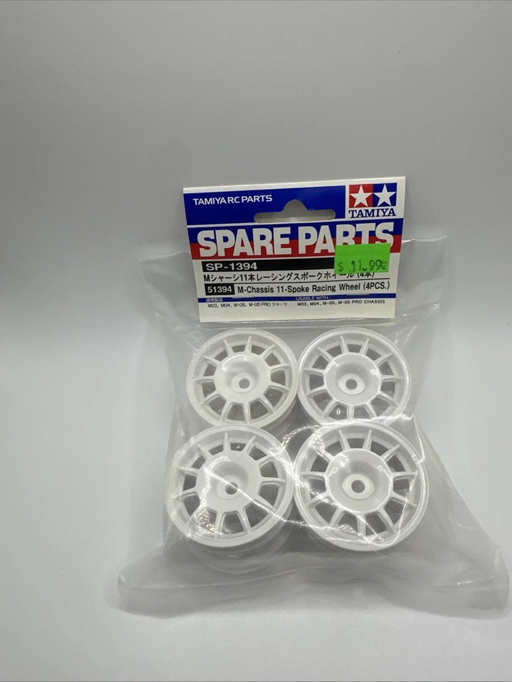 TAMIYA RC Model M-Chassis 11-Spoke Racing Wheel (4pcs.) 51394 - Image 1 of 1