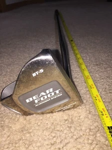 Golden Bear BT-5 Bear Foot Milled Face Putter 35" RH Steel Shaft 35" Good Grip - Picture 1 of 13