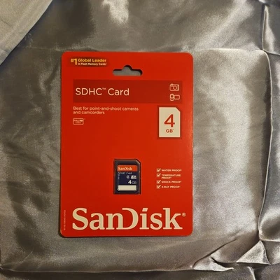 SanDisk SDHC Card 4GB (Brand New) Cameras and Camcorders - Image 1 of 2