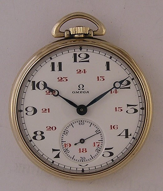 Military Omega 1902 Antique Swiss Pocket Watch KING Ferdinand Blazon Serviced - Image 1 of 4