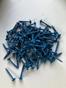 Kreg Blue Kote Pocket Hole Screws Washer Head Coarse NO.8 1-1/4" X 100 LOOSE - Picture 1 of 1