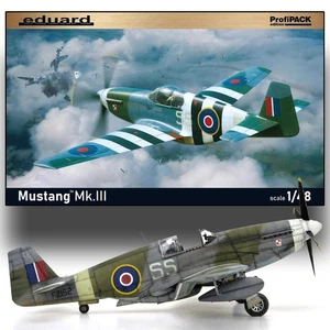 EDUARD 82107 1/48 MUSTANG MK.III KIT CONFEZIONE PROFESSIONALE - Foto 1 di 12