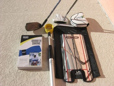 Putter & Chipper + swing aid + Putting mirror + ball retriever : FREE SHIPPING  - Image 1 of 4
