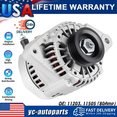 Alternator For Toyota Yaris 1.5L 2006 2007 2008-2014 80A 11203 11505 27060-21150 Foto 1 de 4