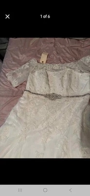 New Wedding Dress Size 22 W - Image 1 of 4