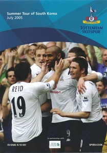 SOUTH KOREA v Tottenham 2005/2006 - Tour programme published by Spurs - Picture 1 of 1