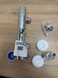 GRIFEMA G17005 Thermostatic Shower Mixer Bar Two Outlet, Wall Mounted Shower Mix - Picture 1 of 4