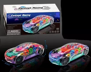 COLORFUL MECHANICAL BUMP AND GO DANCING MUSICAL CAR kids toy learning cars - Picture 1 of 1