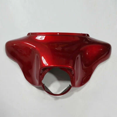 Carenado exterior superior delantero rojo vivo para Harley-Davidson Touring 1996-13 Foto 1 de 3