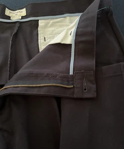 Pantalones Dockers para hombre ajustados calce cónico talla 38x30 azul marino elásticos - Imagen 1 de 6