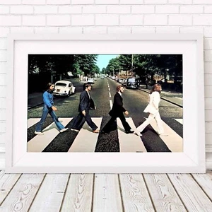 The Beatles - Abbey Road - Music Legends Poster Picture Print - Sizes A5 to A0 - Bild 1 von 14