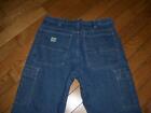 Lee Dungarees Men's Blue Denim Work Jeans Large Front Pockets Waist 36 Length 30
