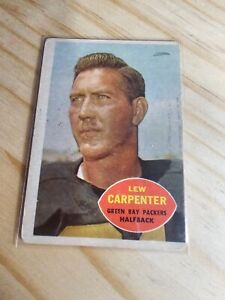 1960 Topps - #53 Lew Carpenter Green Bay Packers