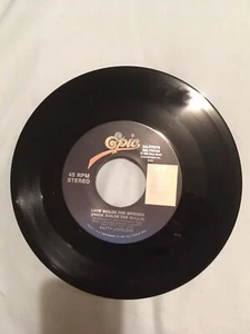 Patty Loveless - Nothin' But The Wheel / Love Builds The Bridges 45 Vinyl - Picture 1 of 2