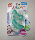 Raz Baby Jollypop Pacifiers, 2 Pack, Soothie Shaped Nipple, Brand New