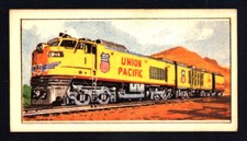 Barratt & Co. Trains of the World (1964) Union Pacific Gas Turbine Loco No. 41