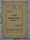 The First Congregational Church Canandaigua NY 1799 - 1899 100th Anniversary
