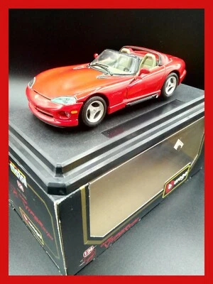 1:24 1/24 BURAGO DODGE VIPER RT/10 colore rosso - MB - Immagine 1 di 4