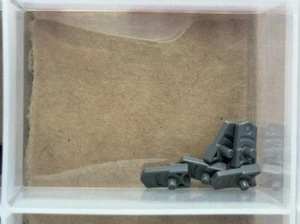 LEGO Parts - Dark Bluish Gray Projectile Launcher Trigger - No 15392 - QTY 5 - Picture 1 of 1