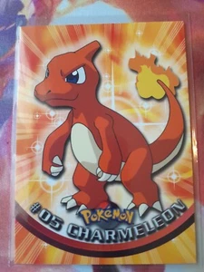 1999 Pokemon Topps Series 1 #05 Charmeleon Straight From Pack to Sleeve NM - Picture 1 of 3