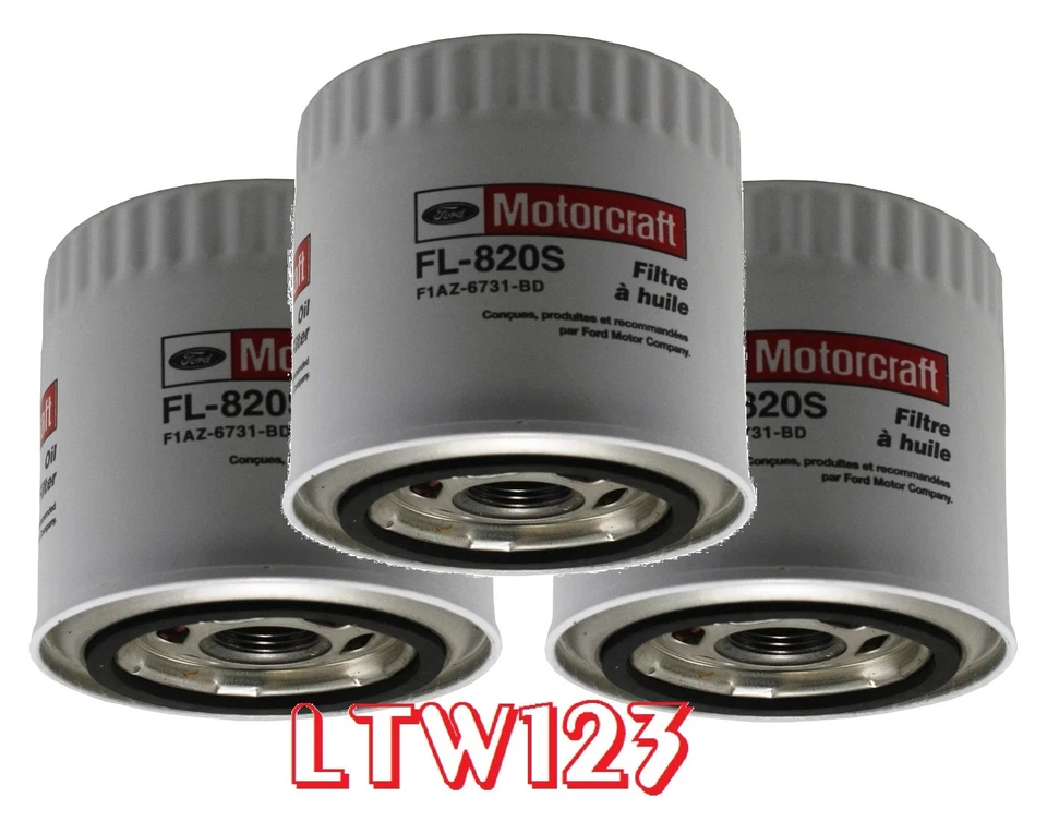 (3) Motorcraft FL-820S , PH820, PH2 - Image 1 of 1