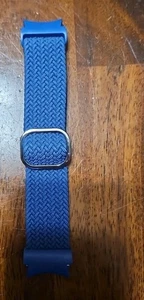 One Click Fabric Bands for Samsung Galaxy Watch 7 6 5 4 watch band, Blue - Picture 1 of 3