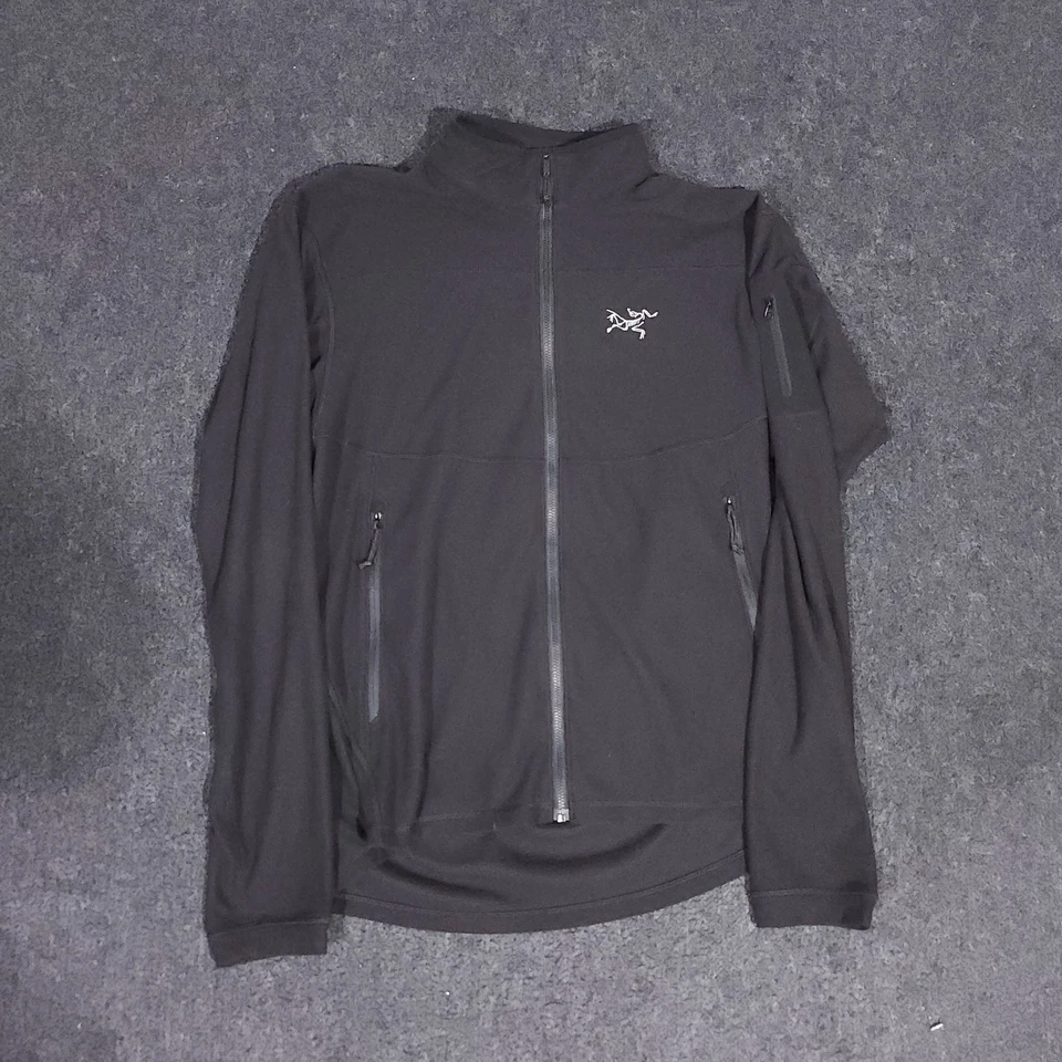Chaqueta Arcteryx Delta LT Para Hombre Mediana Negra Cremallera Completa Porlatec Vellón Térmico Foto 1 de 4