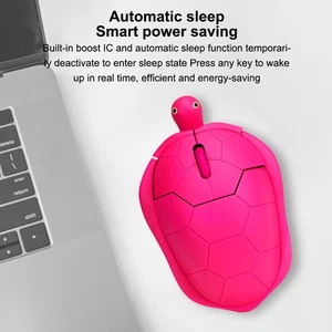 Cartoon Turtle Mouse Gamer Lovely 3D Gaming Wired Mouse 1200DPI 3 Key For Laptop - Afbeelding 1 van 28