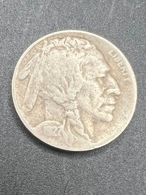 Buffalo Nickel-1927-S, full date - Image 1 of 3