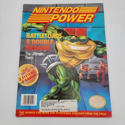 Nintendo Power June 1993 #49 - Battletoads Double Dragon W Jurassic Park Poster - Image 1 of 4