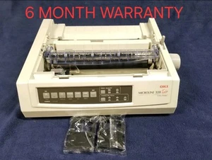 Oki 320 Turbo Printer Parallel 6 Month Warranty! Reman Unit! NO USB NO Covers - Picture 1 of 11