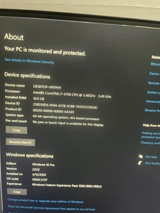 Built BY ME PERSONALLY Pc GAMING - Picture 1 of 4