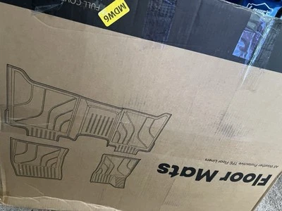 Alfombrillas YHTAUTO aptas para Jeep Wrangler 2021-2025 (no JK ni 4XE), TPE para todo tipo de clima Foto 1 de 4