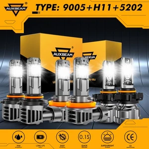 Faro antiniebla alto bajo AUXBEAM LED 6500K para Chevrolet Colorado 2015-2025 - Imagen 1 de 12