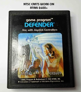 DEFENDER ATARI 2600/7800/2600+ CX2609 Cart only / working NTSC - Picture 1 of 9
