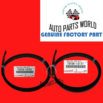 ПОДЛИННЫЙ 08-15 SCION XB СПРАВА И СЛЕВА ЦЕНТР КРЫШИ КАПЕЛЬ БОКОВАЯ ОТДЕЛКА МОЛДИНГИ КОМПЛЕКТ - Изображение 1 из 4