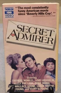 Secret Admirer (VHS 1985 Thorn\EMI HBO) C Thomas Howell~Kelly Preston~Fred Ward - Picture 1 of 2