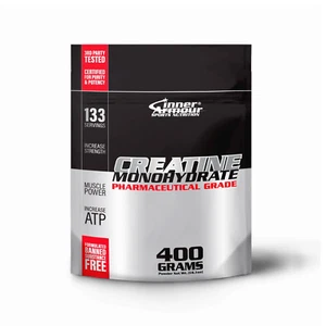 INNER ARMOUR CREATINE MONOHYDRATE 400g 133 Servings Increase Strength ATP Muscle - Picture 1 of 3
