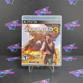Uncharted 3 Drake's Deception PS3 PlayStation 3 Complete  - 1 Year Warranty EX..