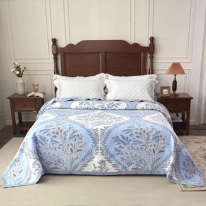Bamboo Fiber Cooling Blanket Bed Cover Double Faces Summer Sleeping Mat King New - Picture 1 of 17