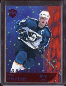 1998-99 Pacific Dynagon Ice Adrenaline Rush Red #1 Paul Kariya XX/79